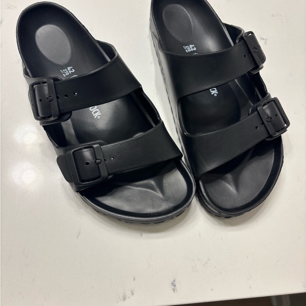 Birkenstock Black Double Strap Sandals